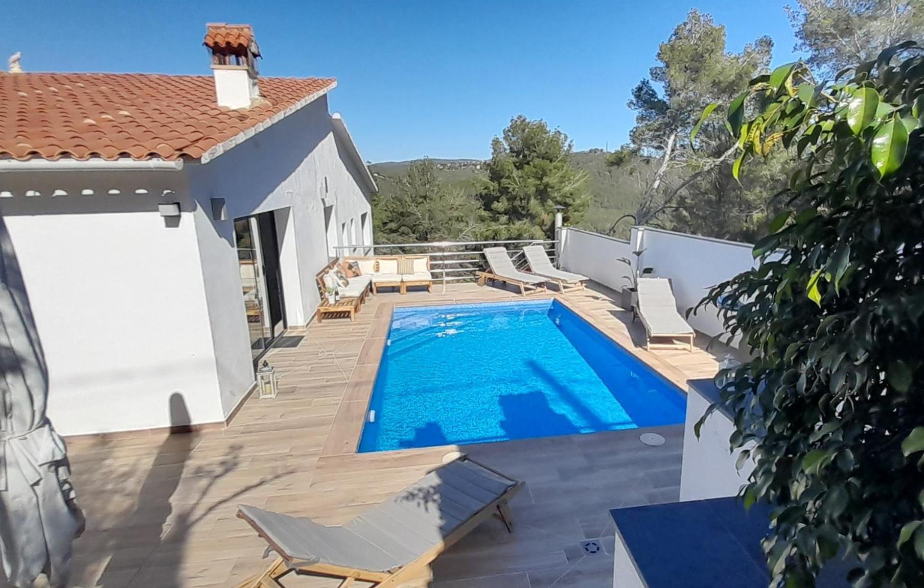 Villa Avril Piscina Privada Y Amplias Terrazas Olivella ภายนอก รูปภาพ