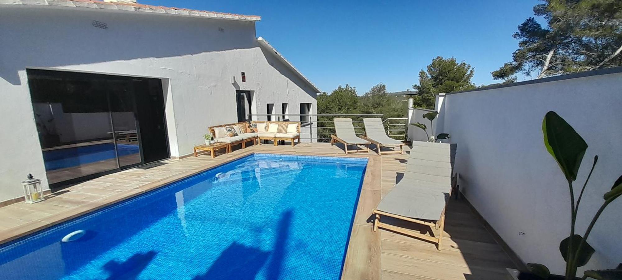 Villa Avril Piscina Privada Y Amplias Terrazas Olivella ภายนอก รูปภาพ