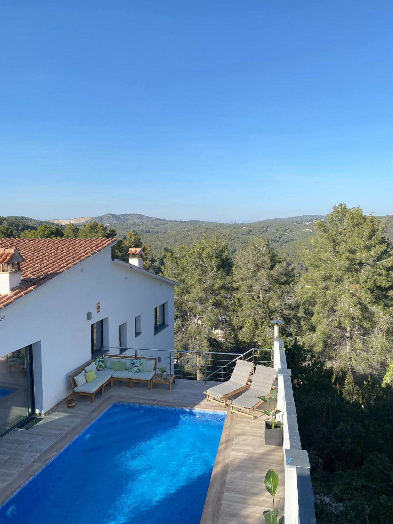 Villa Avril Piscina Privada Y Amplias Terrazas Olivella ภายนอก รูปภาพ