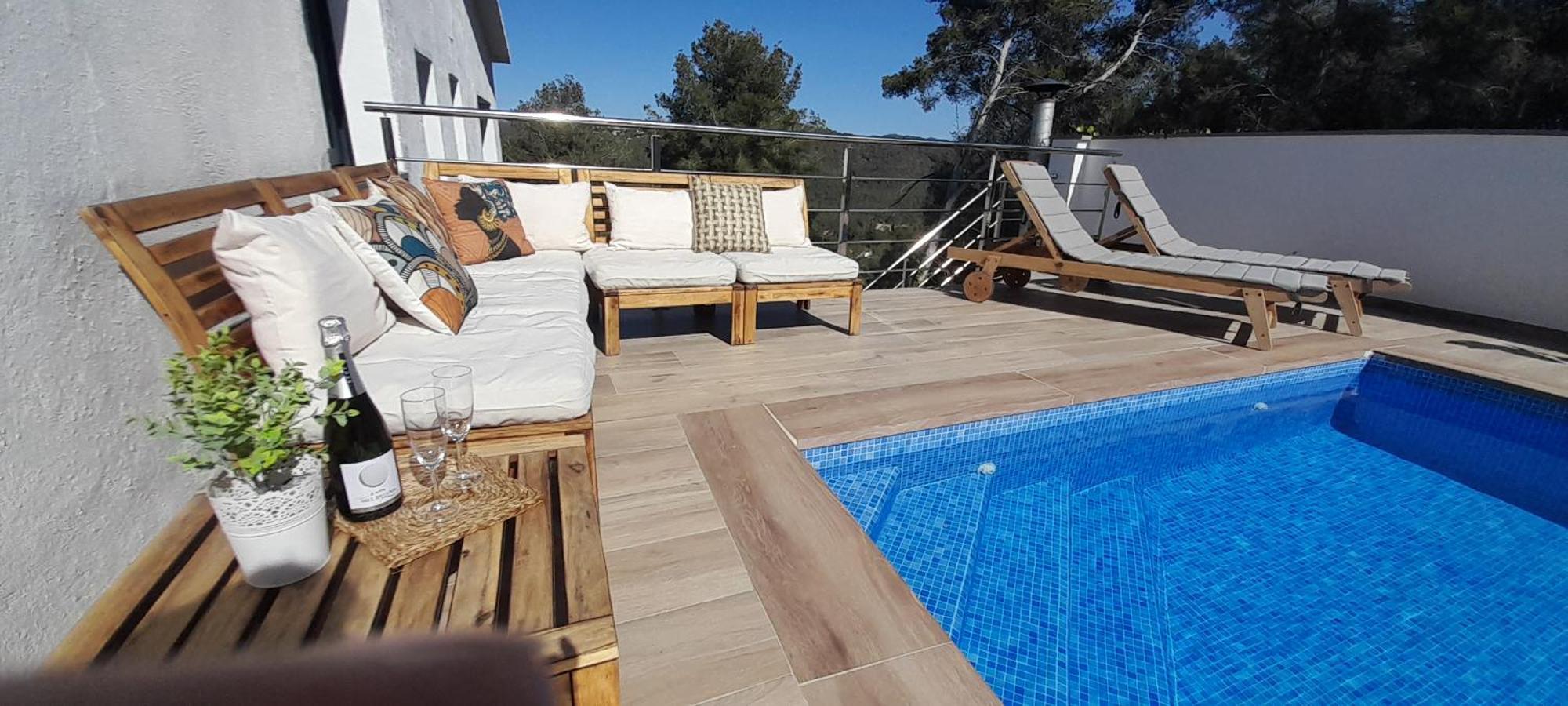 Villa Avril Piscina Privada Y Amplias Terrazas Olivella ภายนอก รูปภาพ